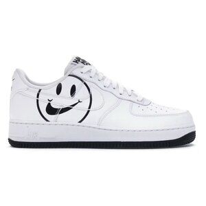 Nike Air Force 1 Low Have A Nike Day‎ White Leather Smiley Face Mens 10 BQ9044